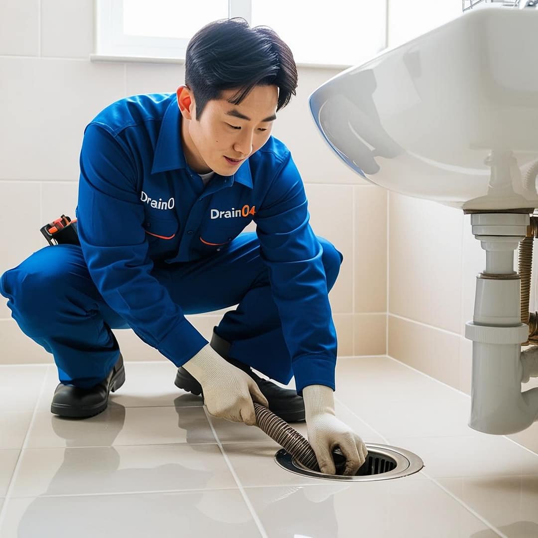 수원 하수구막힘 배관청소 고압세척 사진