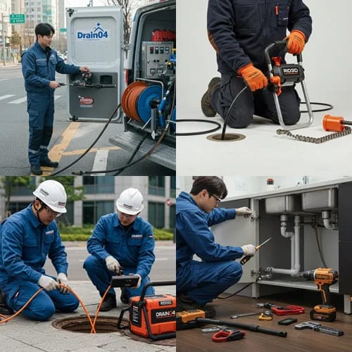 영퉁구 하수구 막힘 하수도 하수구 해결사가 왔어요