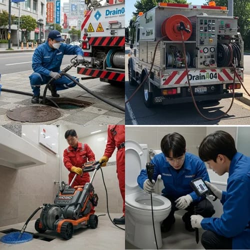 영퉁구 하수구 막힘 하수도 하수구 해결사가 왔어요