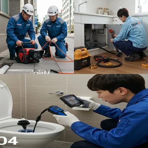 장안동 하수구 막힘 하수도 하수구 해결사가 왔어요