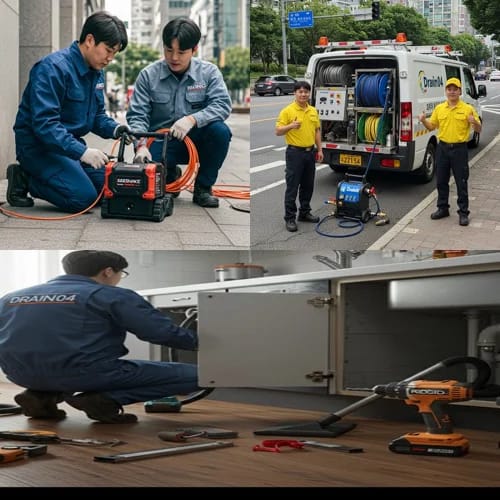 장안동 하수구 막힘 하수도 하수구 해결사가 왔어요