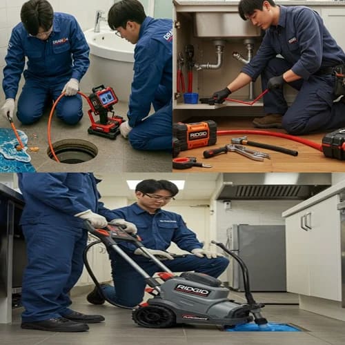 장안동 하수구 막힘 하수도 하수구 해결사가 왔어요