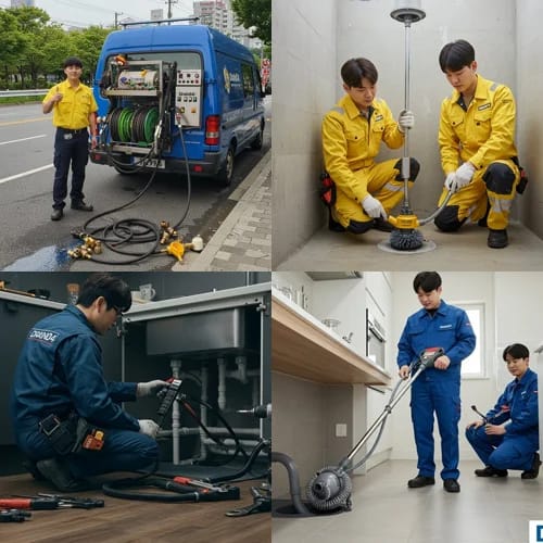 남창동 하수구막힘 뚫음 시원한 통수