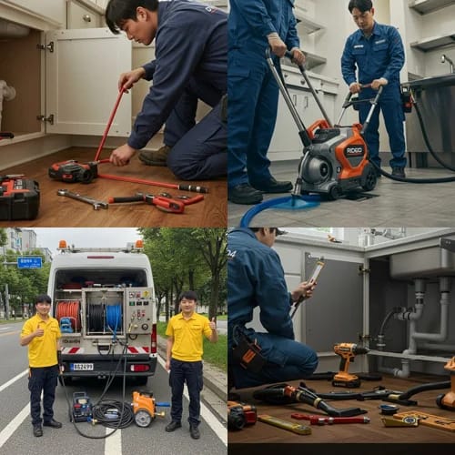 남창동 하수구막힘 뚫음 시원한 통수