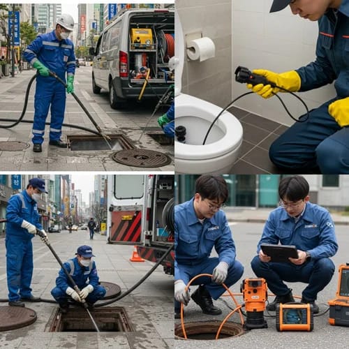 원천동 하수구막힘 뚫음 속전속결 해결