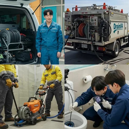 원천동 하수구막힘 뚫음 속전속결 해결