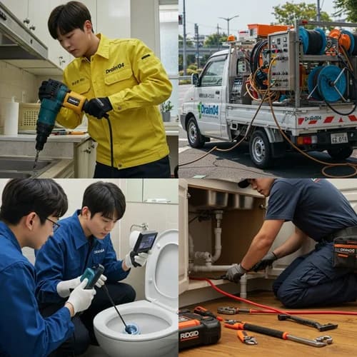 원천동 하수구막힘 뚫음 속전속결 해결