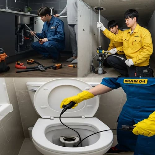 장지동 하수구막힘 뚫음 시원한 물줄기