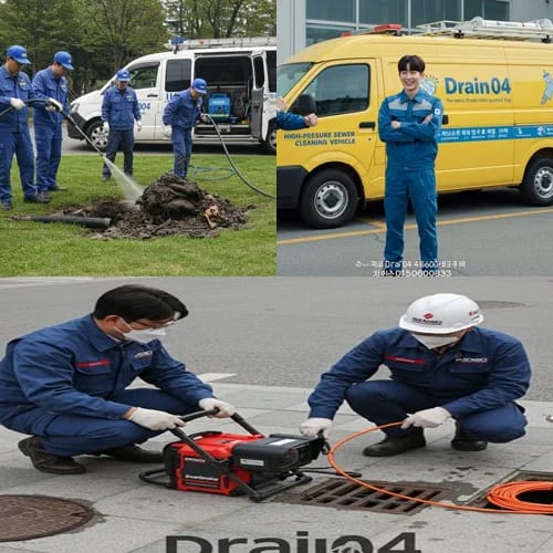 권선구 고압세척 하수도 완벽한 복구 보장