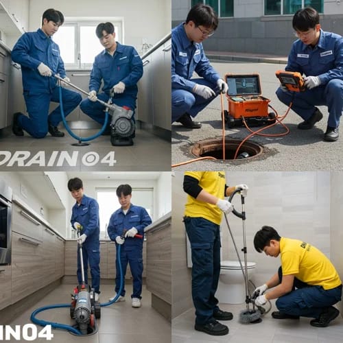 수원시 하수구 뚫음 배수구 막힘 묵은 때까지 싹 제거