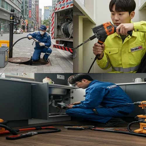 금곡동 싱크대막힘 뚫어 깔끔하게 해결