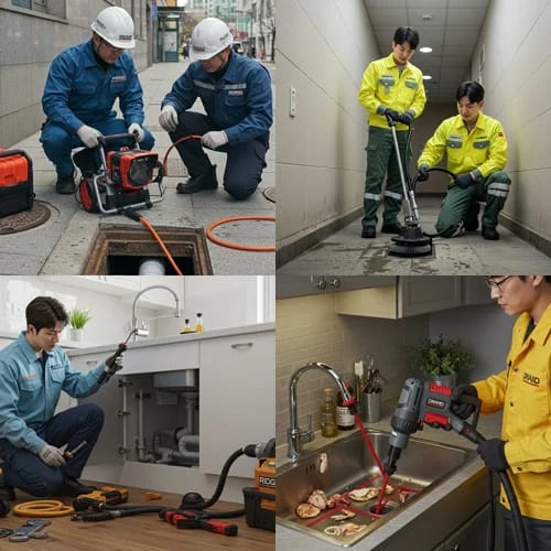 수원 하수구막힘 뚫음 막힘 없는