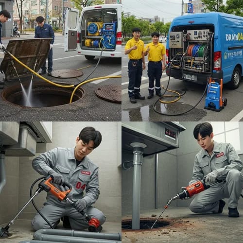 수원 하수구막힘 뚫음 막힘 없는