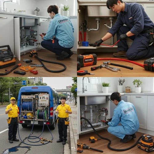 영퉁구 싱크대 막힘 하수구 하수구 명가가 해결