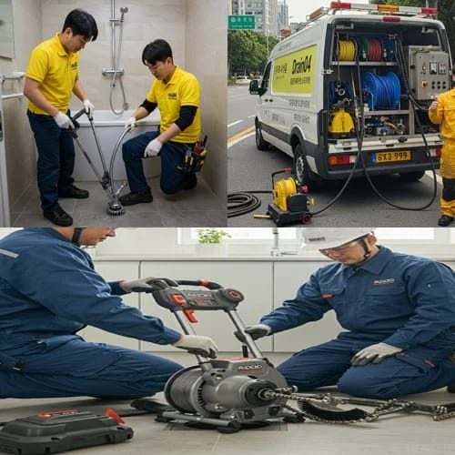 매교동 하수구 막힘 하수도 시원하게 뚫어 드릴게요