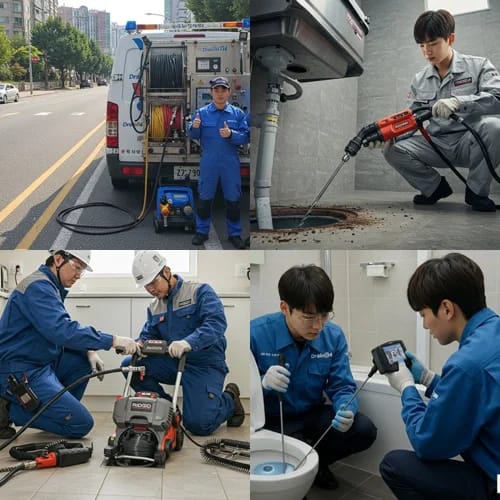 수원 하수구 배수구 막힘 고민 해결사가 달려갑니다