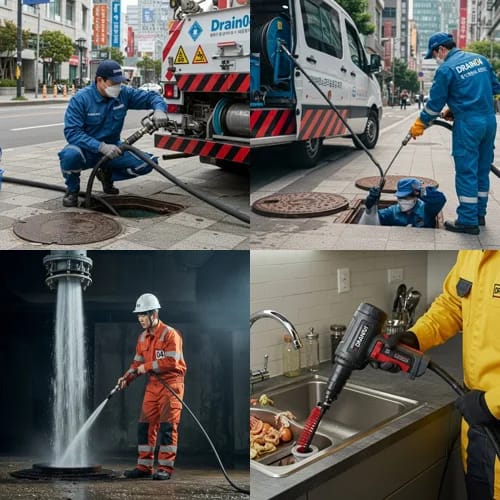 우만동 하수구막힘 뚫음 시원하게