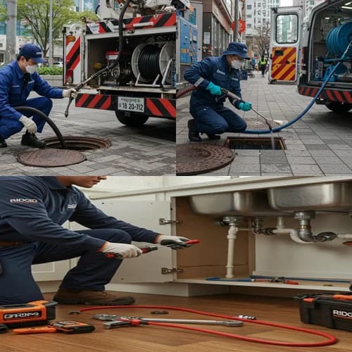 우만동 하수구막힘 뚫음 시원하게