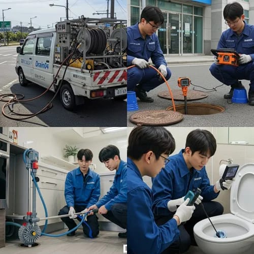 원천동 하수구 막힘 하수도 시원한 통수 약속