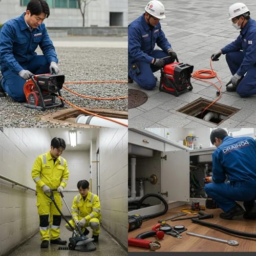 원천동 하수구 막힘 하수도 시원한 통수 약속