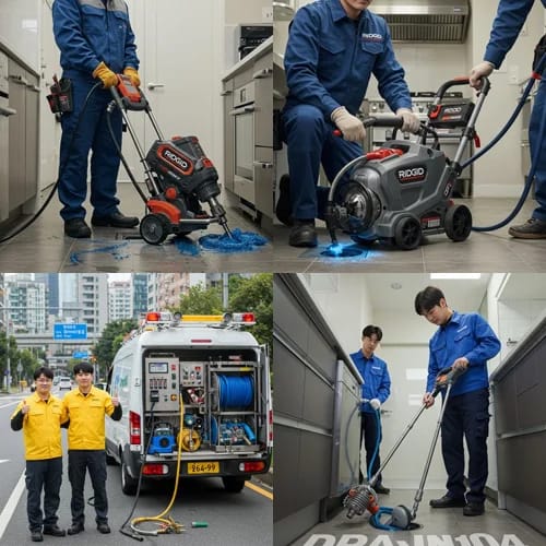 수원 하수구막힘 뚫음 운까지 뚫어