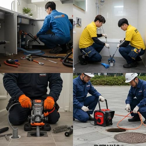 권선구 하수구 막힘 하수도 속전속결로 해결해 드립니다