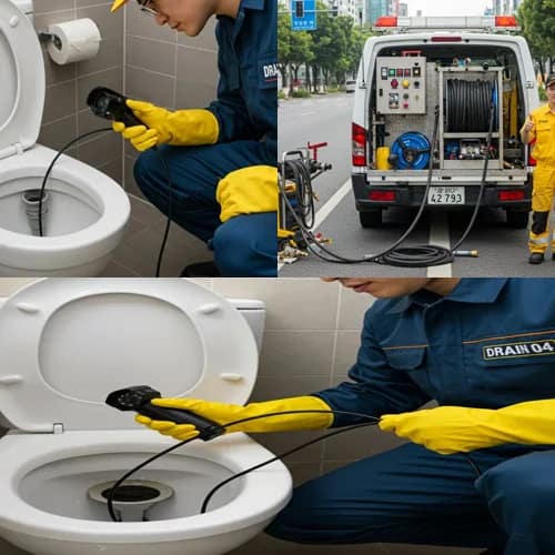 영화동 하수구막힘 뚫음 한 번에 해결