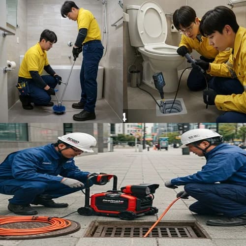 중동 하수구막힘 뚫음 막힘 없는