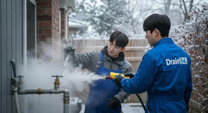 율전동 언 수도 녹임 해빙 업체 꽁꽁 언 수도 녹여드립니다