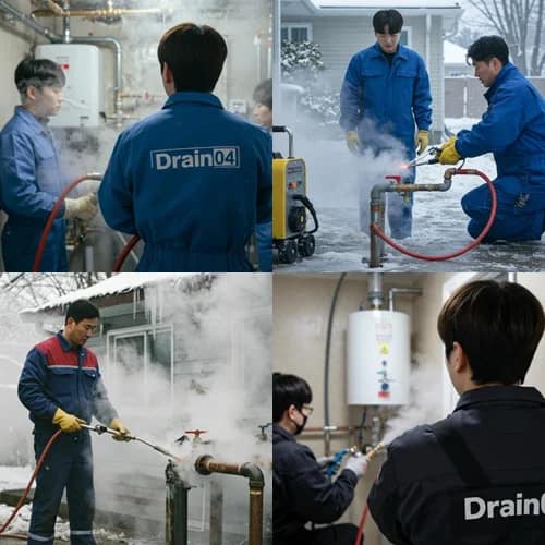 권선구 언 수도 녹임 해빙 업체 겨울철 동파 긴급 해결