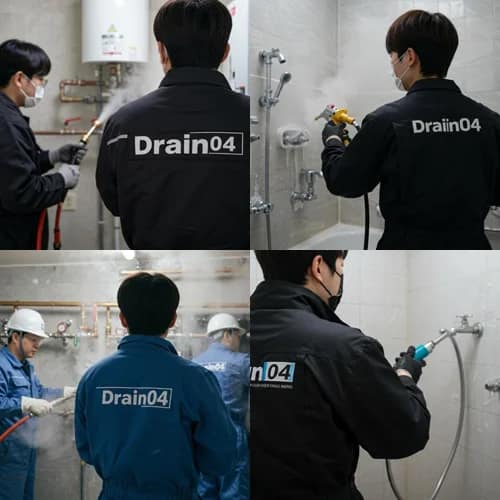 중동 수도 얼었을때 동파 녹임 해빙 수도 동파 신속하게 녹여