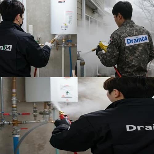광교동 언 수도 녹임 해빙 업체 꽁꽁 언 수도관 완벽 해빙