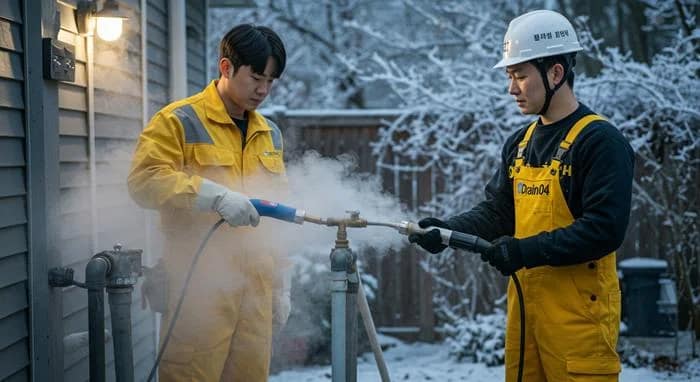 입북동 언 수도 녹임 해빙 업체 겨울철 동파 긴급 해결