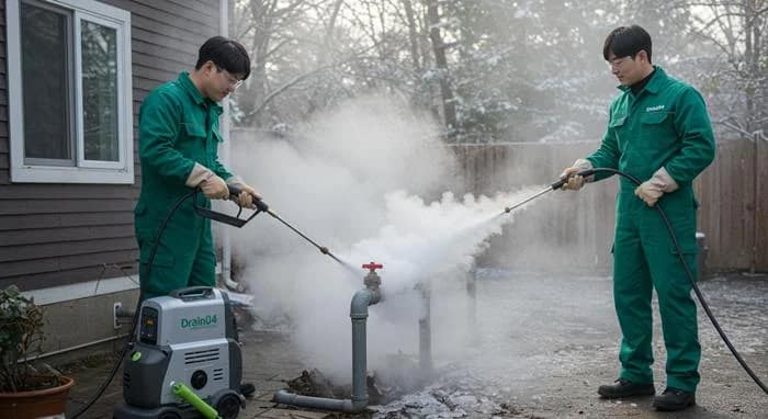 매교동 언 수도 녹임 해빙 업체 겨울철 동파 긴급 해결