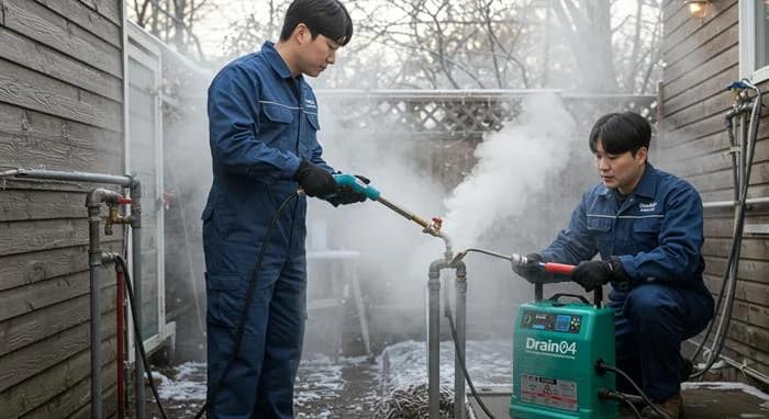 영화동 수도 얼었을때 동파 녹임 해빙 꽁꽁 언 수도관 완벽 해빙