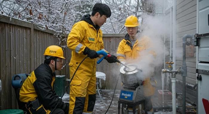 팔달구 수도 얼었을때 동파 녹임 해빙 겨울철 동파 긴급 해결