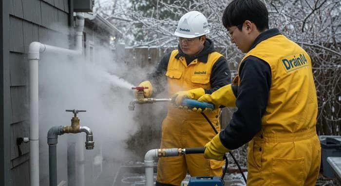 신동 수도 얼었을때 동파 녹임 해빙 꽁꽁 언 수도관 완벽 해빙