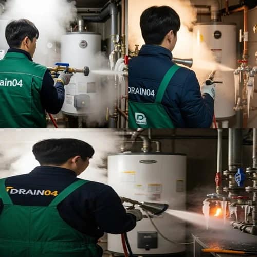 영통동 수도 얼었을때 동파 녹임 해빙 겨울철 동파 긴급 해결