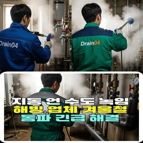 냉동시설을 위한 동파 대비 전문 업체 소개