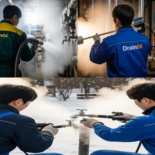 겨울 동파 대책을 위한 물 녹임 해빙 업체 선택