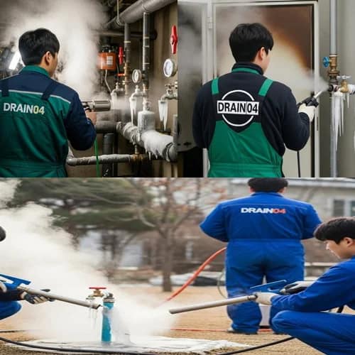 교동 수도 얼었을때 동파 녹임 해빙 꽁꽁 언 수도관 완벽 해빙