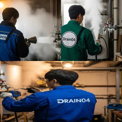 매교동 수도 얼었을때 동파 녹임 해빙 꽁꽁 언 수도 녹여드립니다