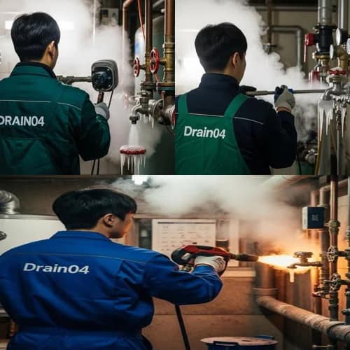 영통구 하동 언 수도 녹임 해빙 업체 꽁꽁 언 수도관 완벽 해빙