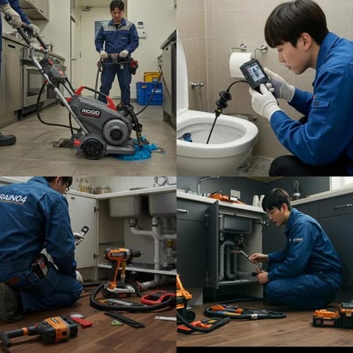 수원 0년 경력 영통구 하수구 뚫음 배수구 막힘