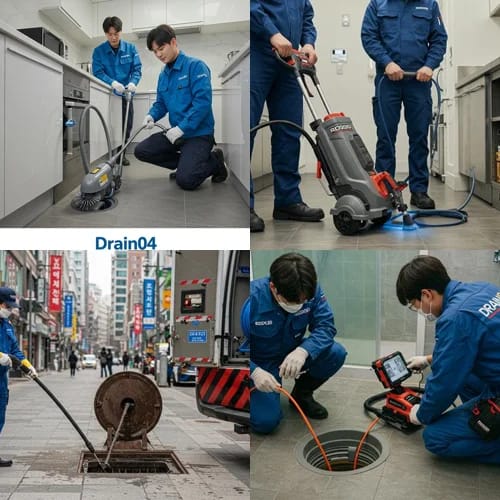 북수동 하수구막힘 뚫음 수원 구옥 빌라 배관 문제 해결