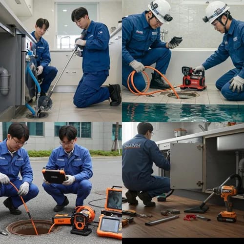 북수동 하수구막힘 뚫음 수원 구옥 빌라 배관 문제 해결