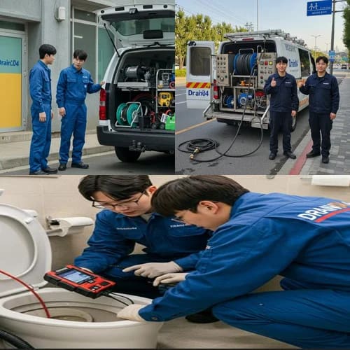 수원 영통구 고압세척 꽉 막힌 하수도 배관 청소의 신세계