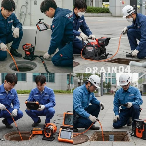 수원 권선동 싱크대막힘 뚫어 작업... 악취의 원흉 제거