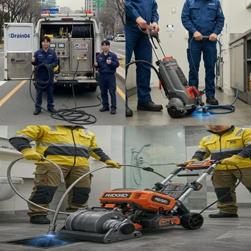 수원 이목동 싱크대막힘 뚫어 작업... 장안구 빌라