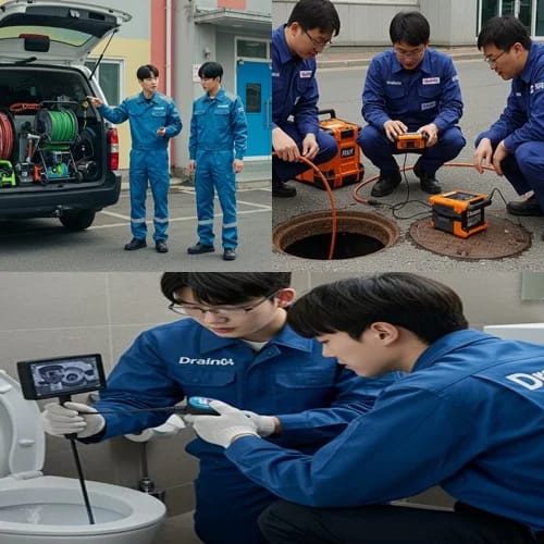 수원 이목동 싱크대막힘 뚫어 작업... 장안구 빌라